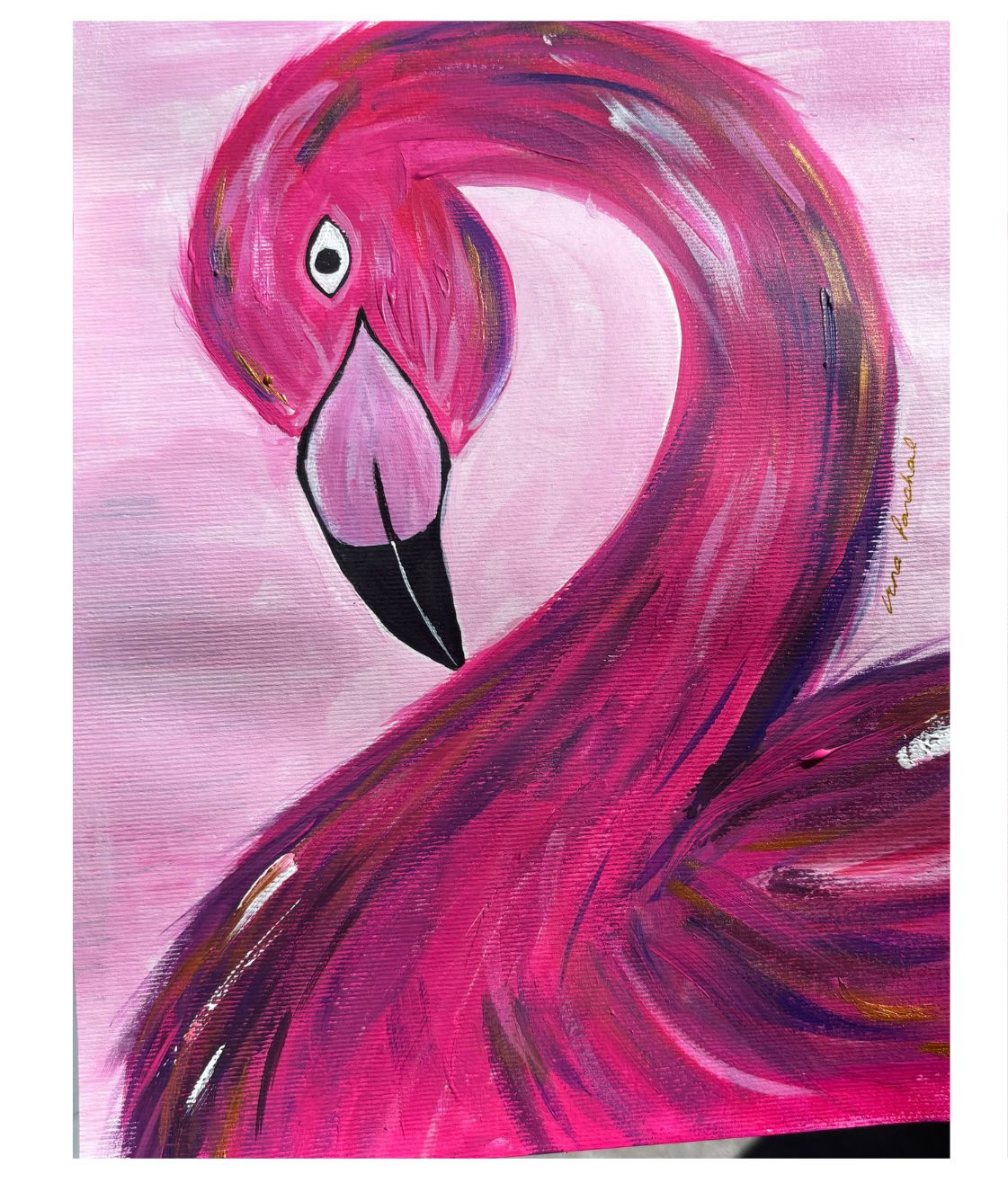 Paint and Sip Kenilworth Flamingo